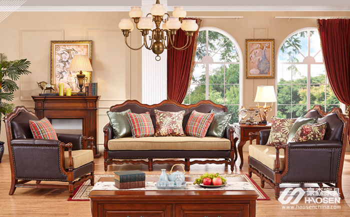 美式客厅枫木沙发的选购技巧，六招教你选到高质量沙发